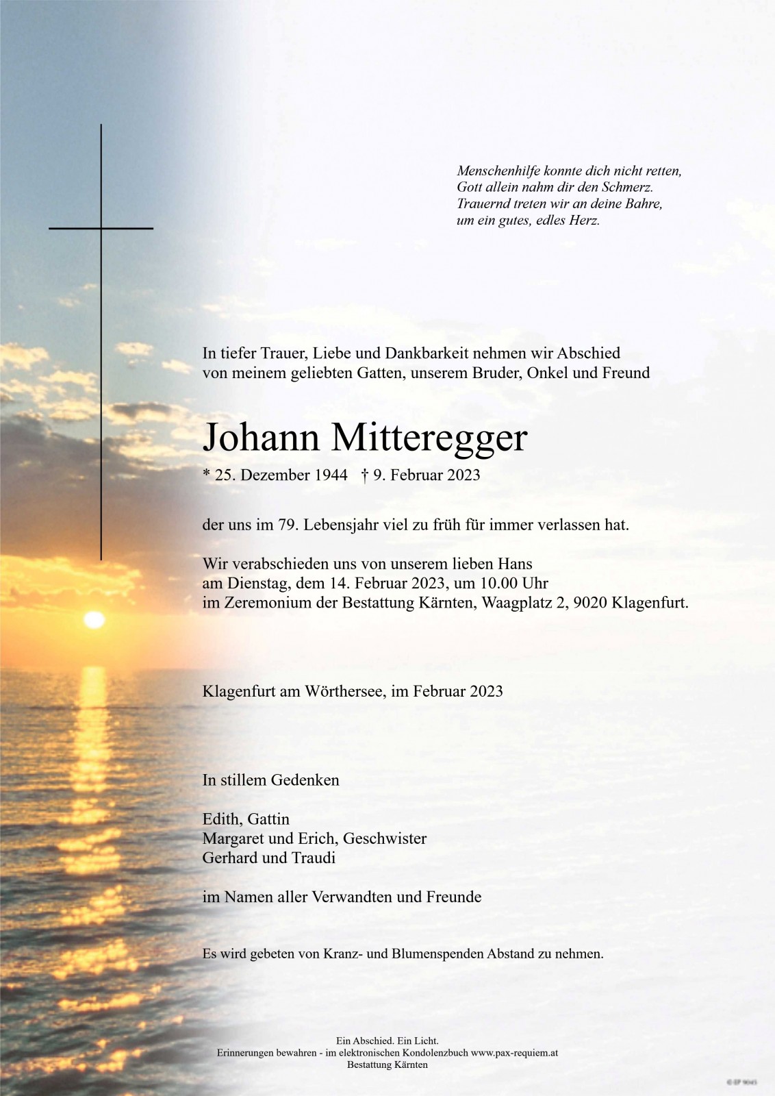 Parte Johann Mitteregger