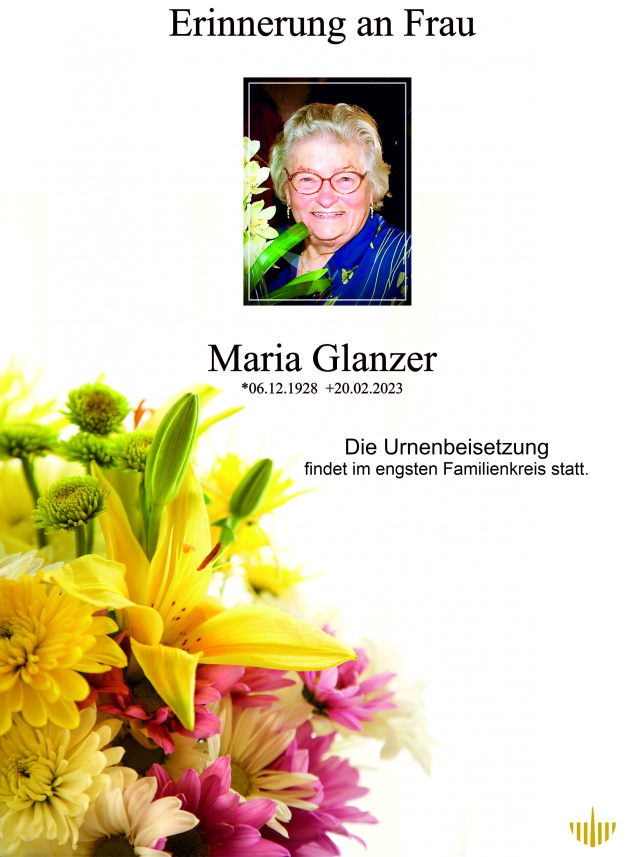 Parte Maria Glanzer