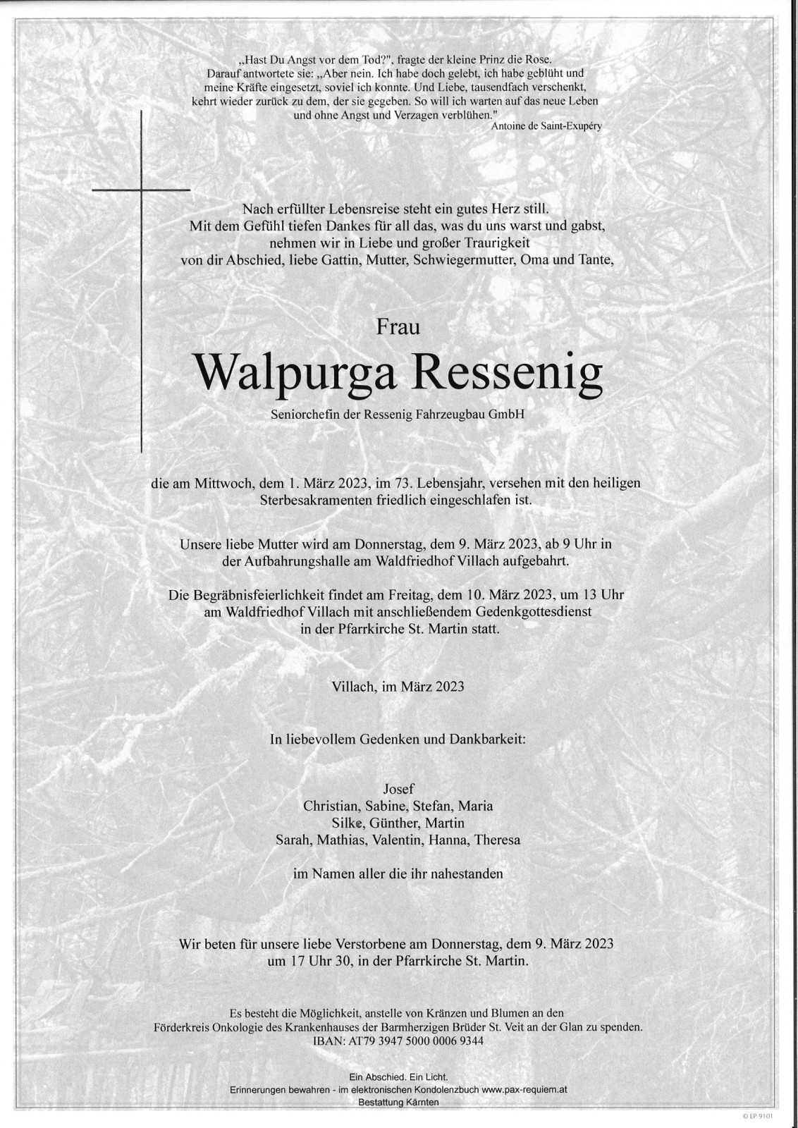 Parte Walpurga Ressenig