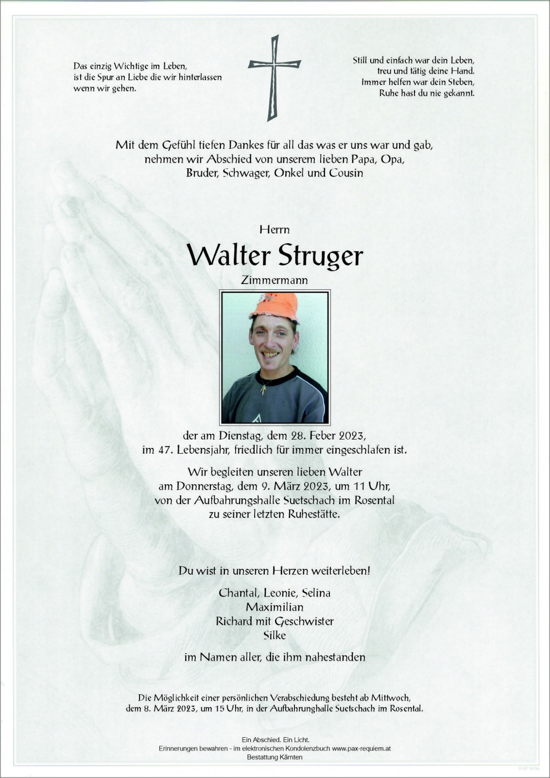 Parte Walter Struger