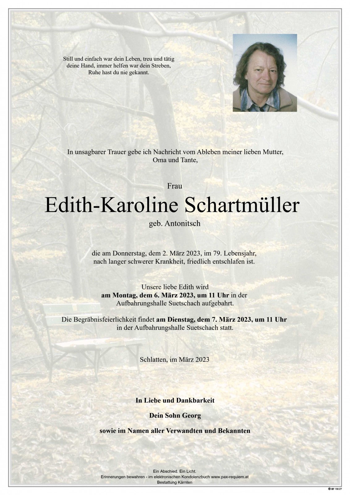 Parte Edith-Karoline Schartmüller