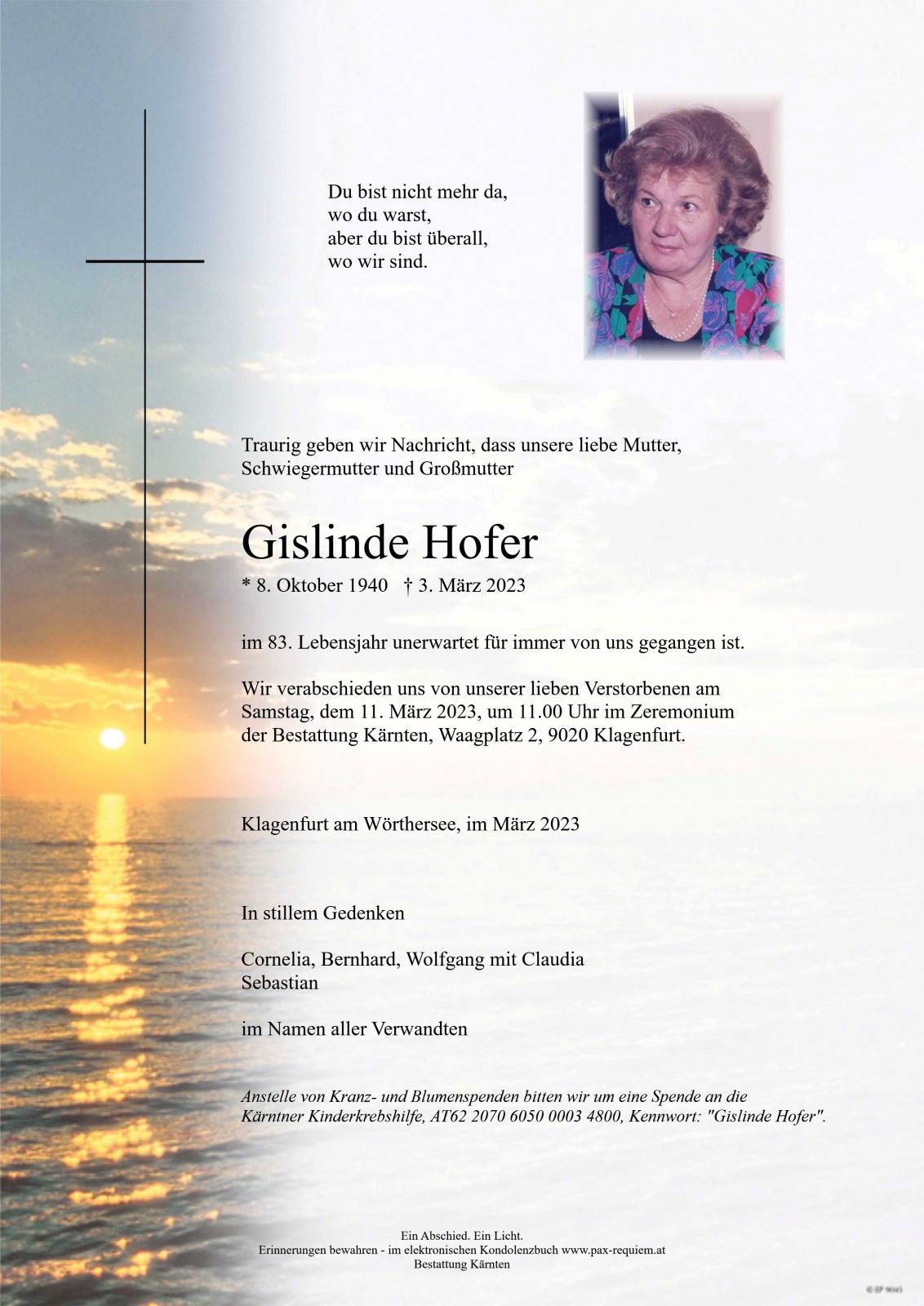 Parte Gislinde Hofer