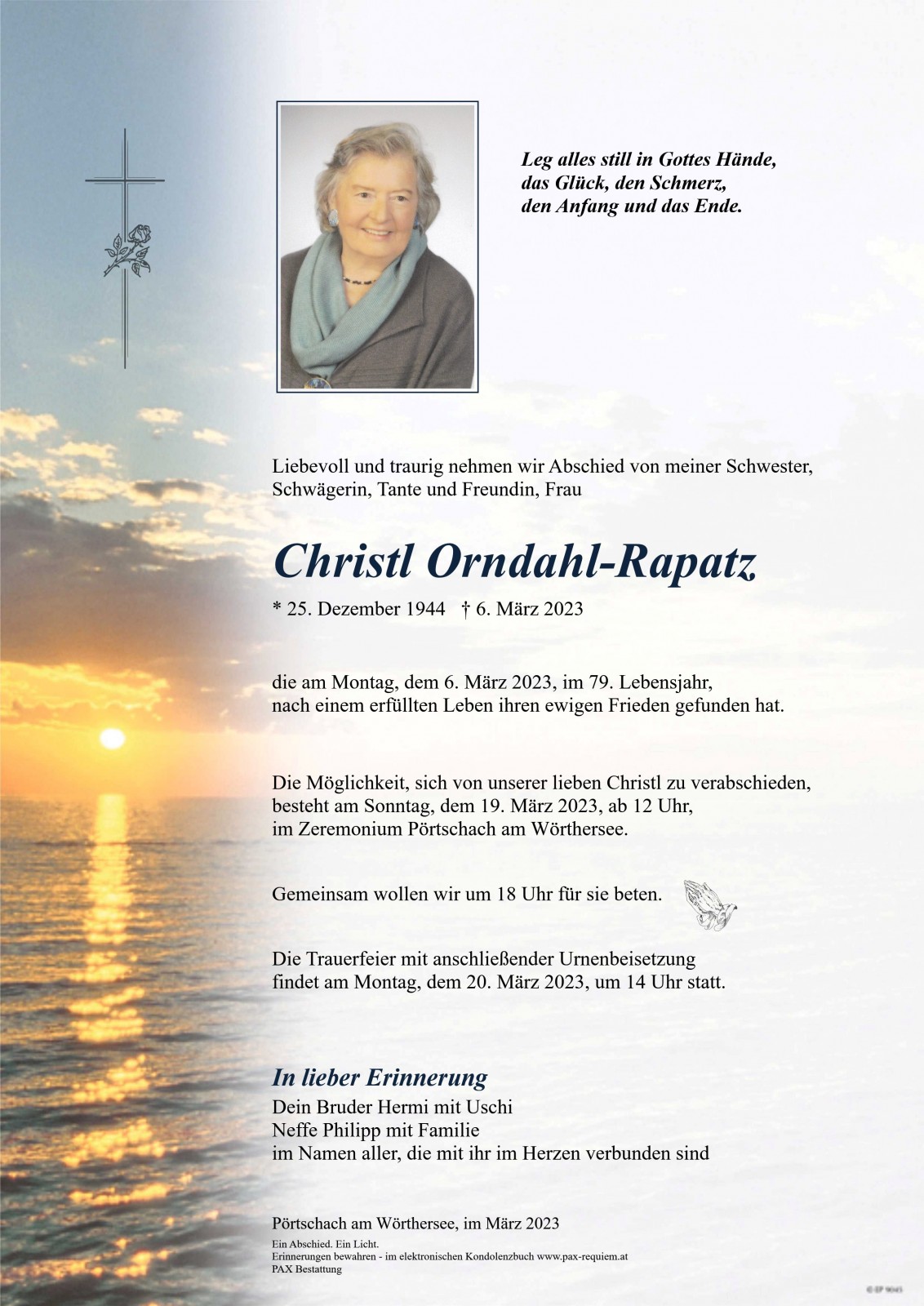 Parte Christl Orndhal-Rapatz