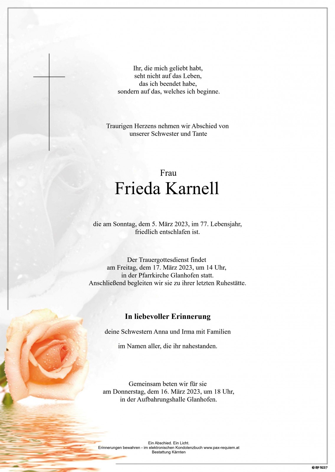 Parte Frieda Karnell