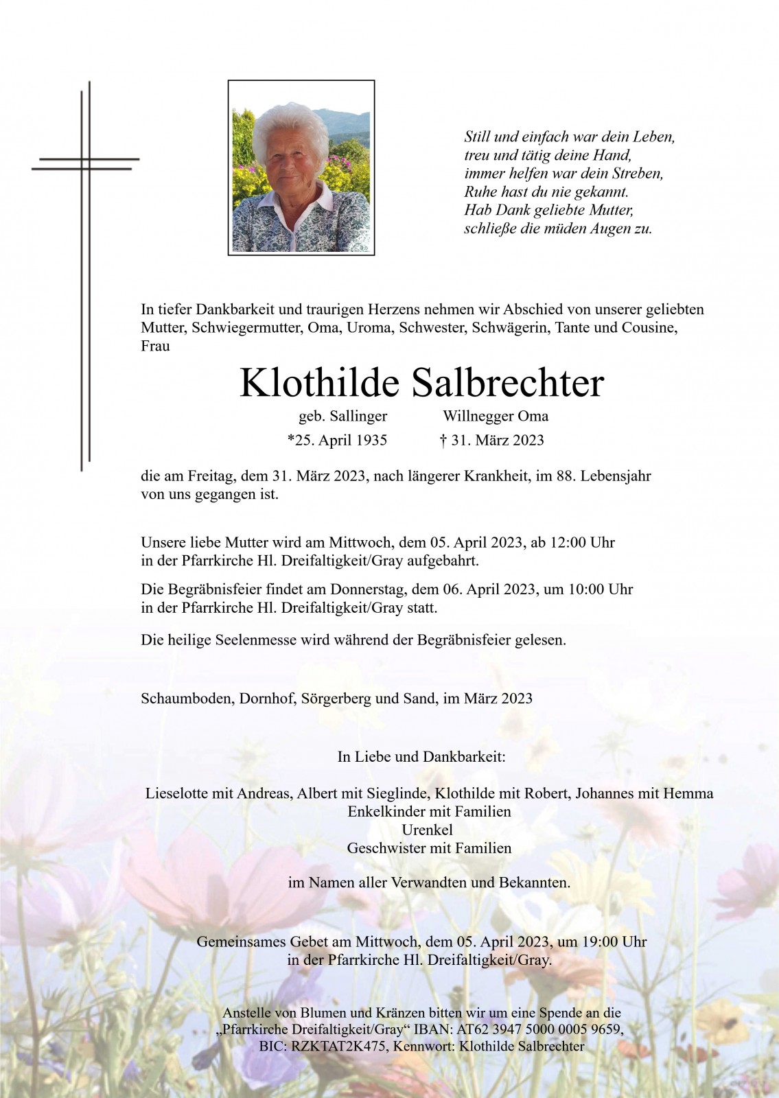 Parte Klothilde Salbrechter