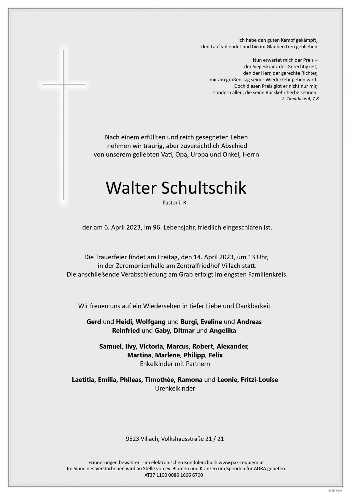 Parte Walter Schultschik