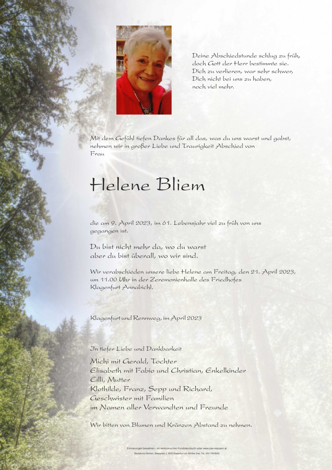 Parte Helene Bliem