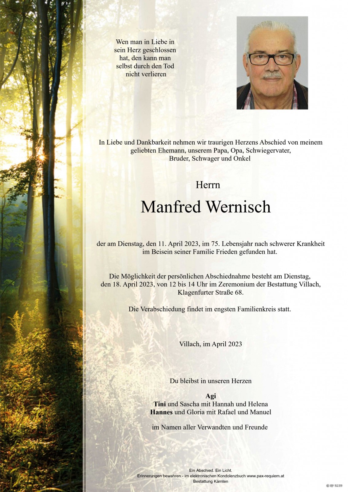 Parte Manfred Wernisch