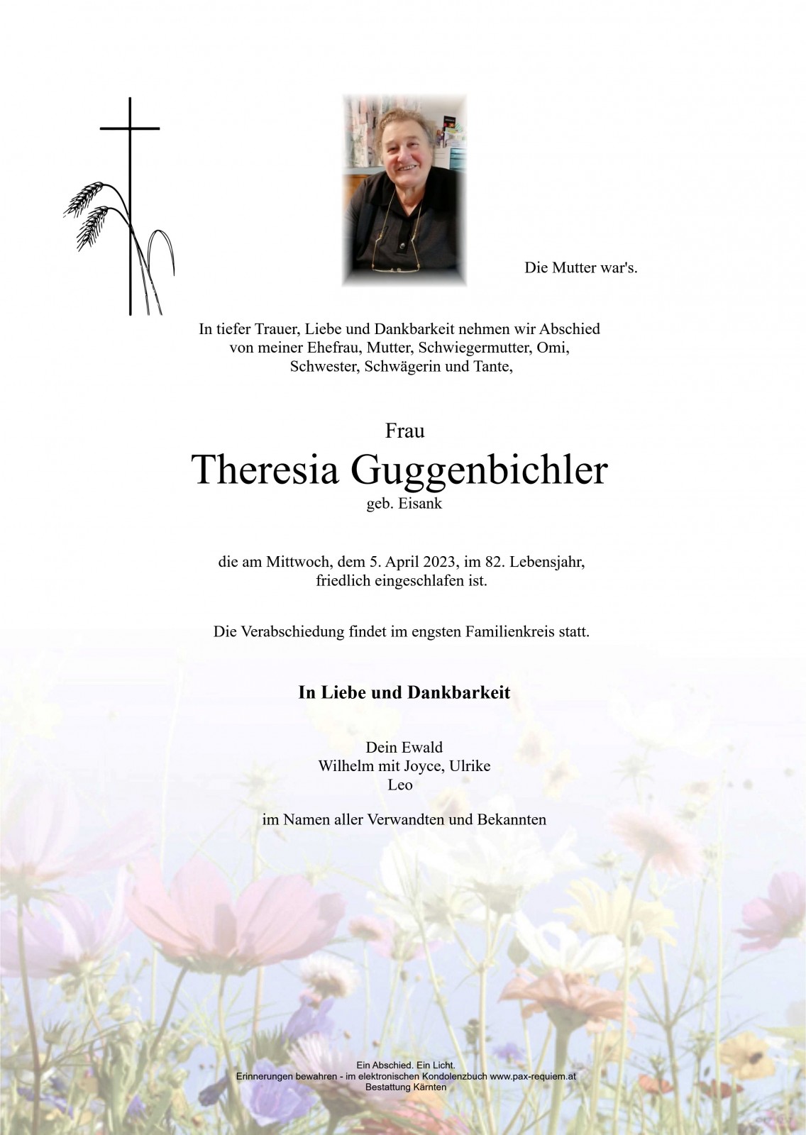 Parte Theresia Guggenbichler