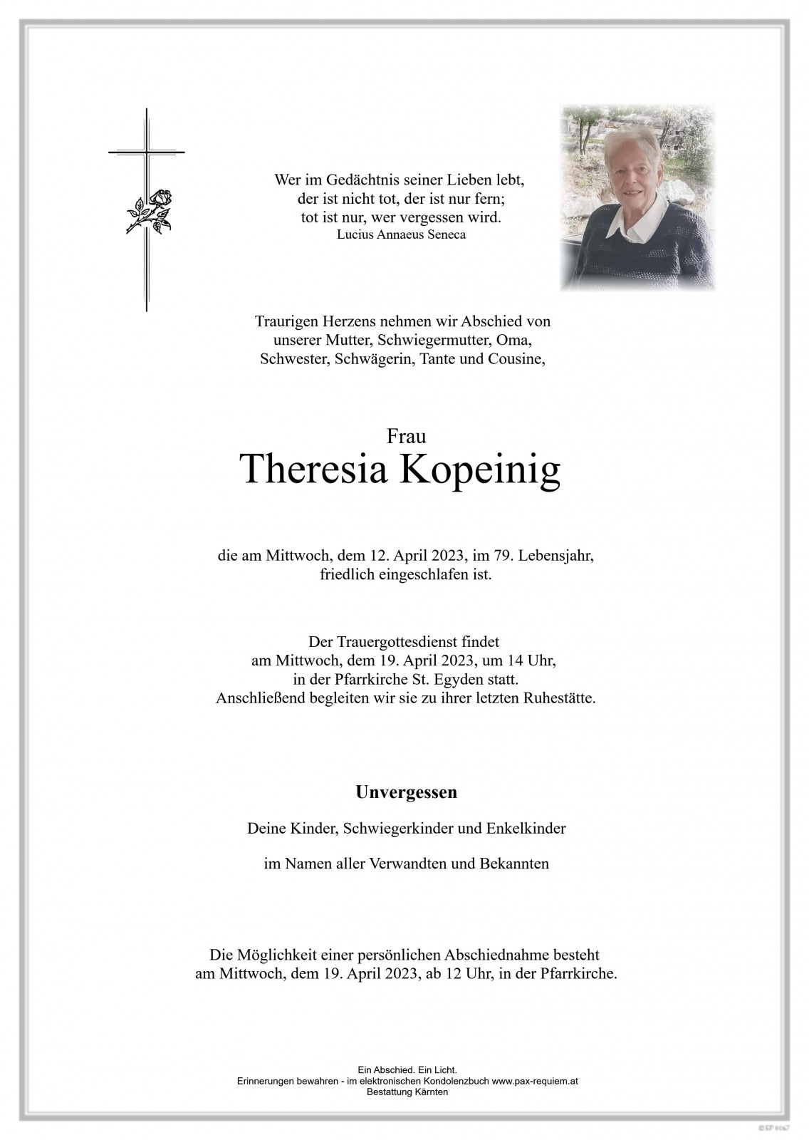 Parte Theresia Kopeinig