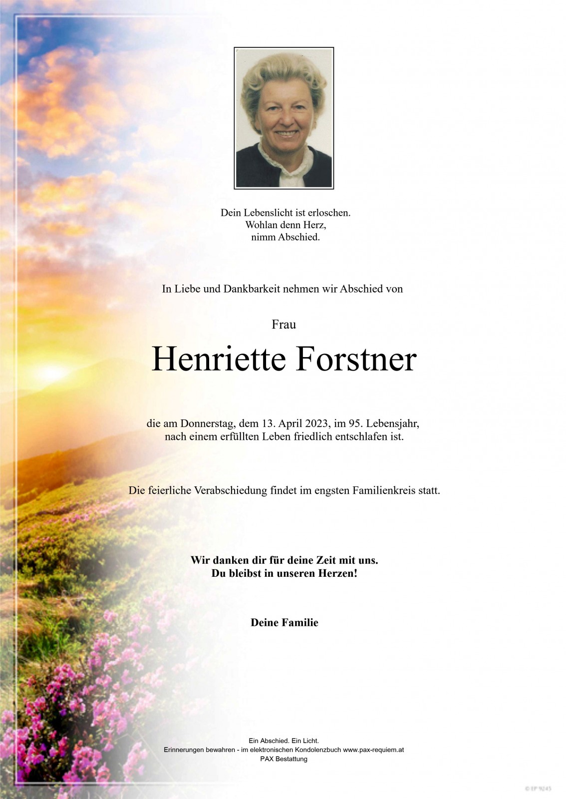 Parte Henriette Forstner