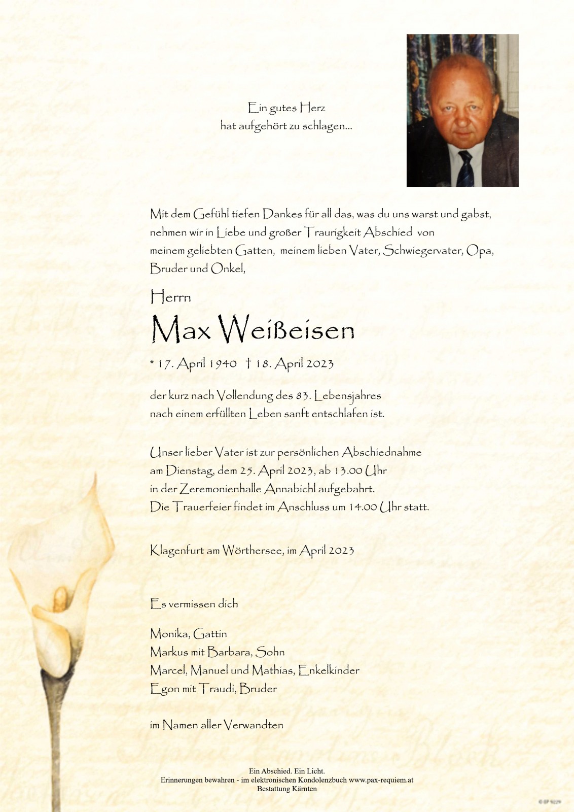 Parte Max Weißeisen