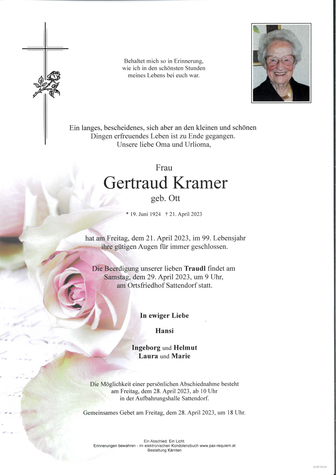 Parte Gertraud Kramer