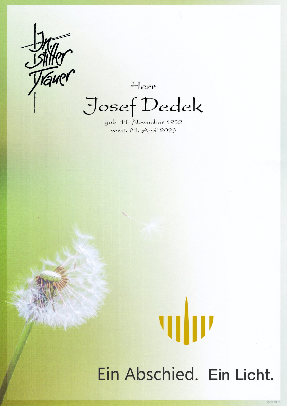 Parte Josef Dedek