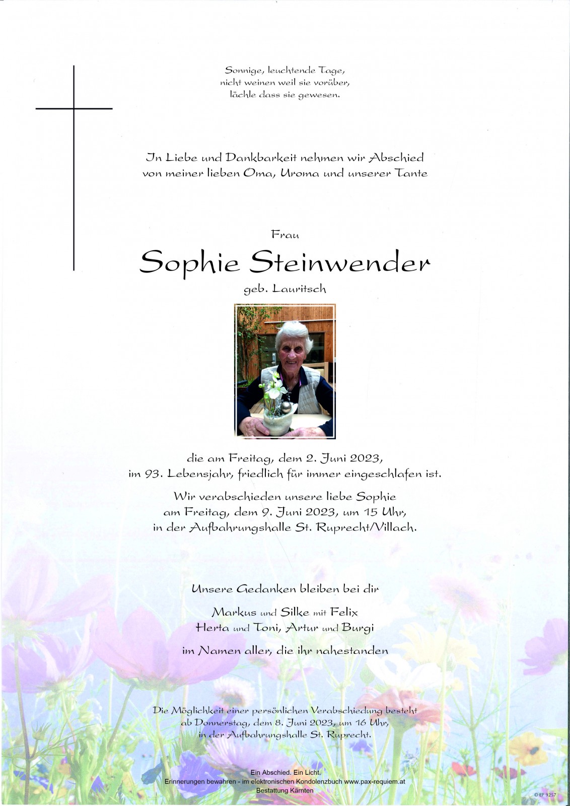 Parte Sophie Steinwender