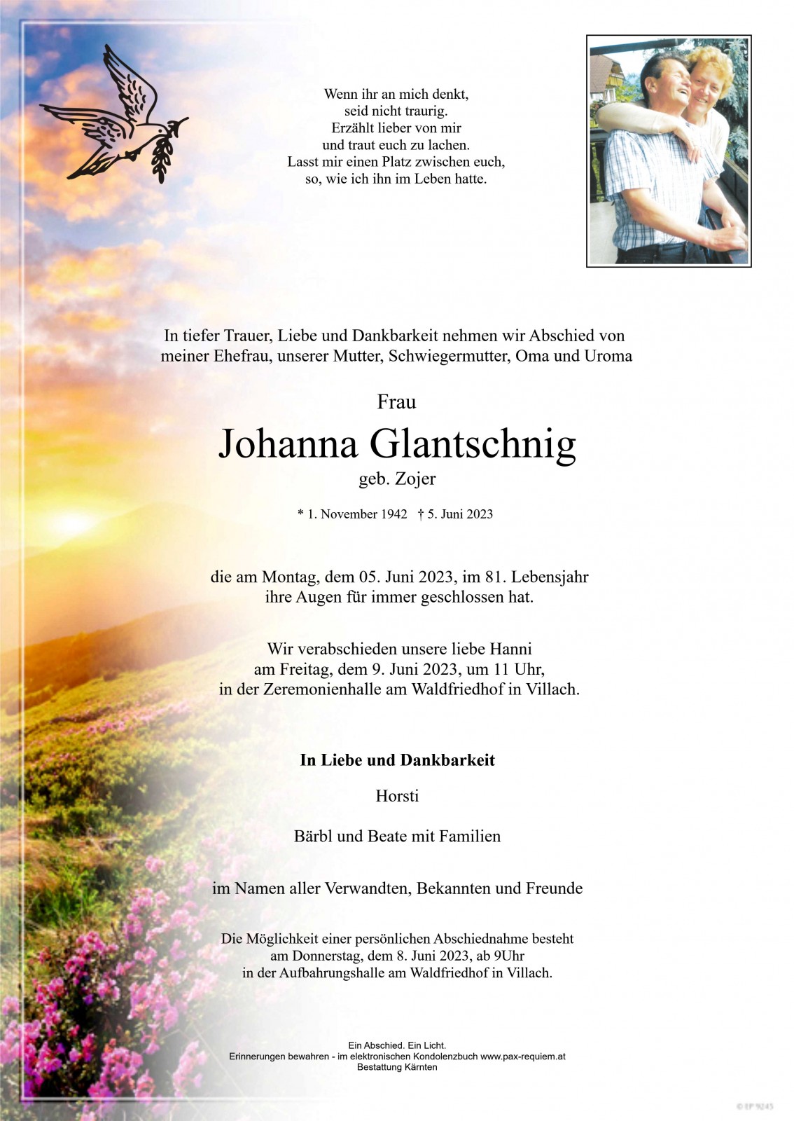 Parte Johanna Glantschnig