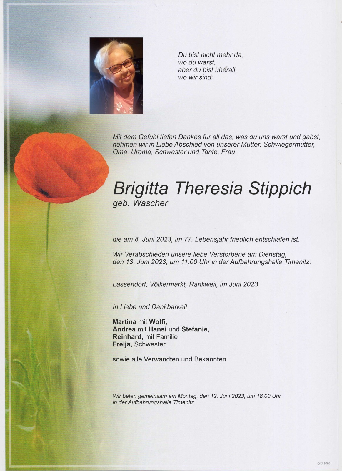 Parte Brigitta Theresia Stippich