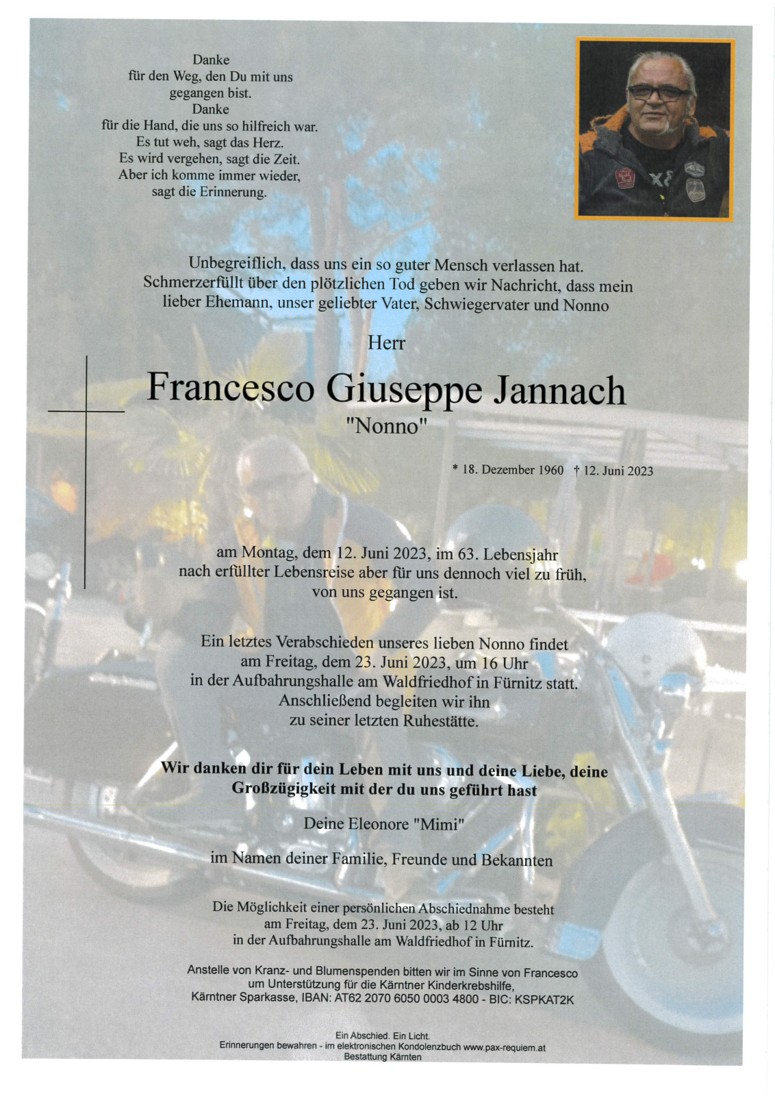 Parte Francesco Giuseppe Jannach