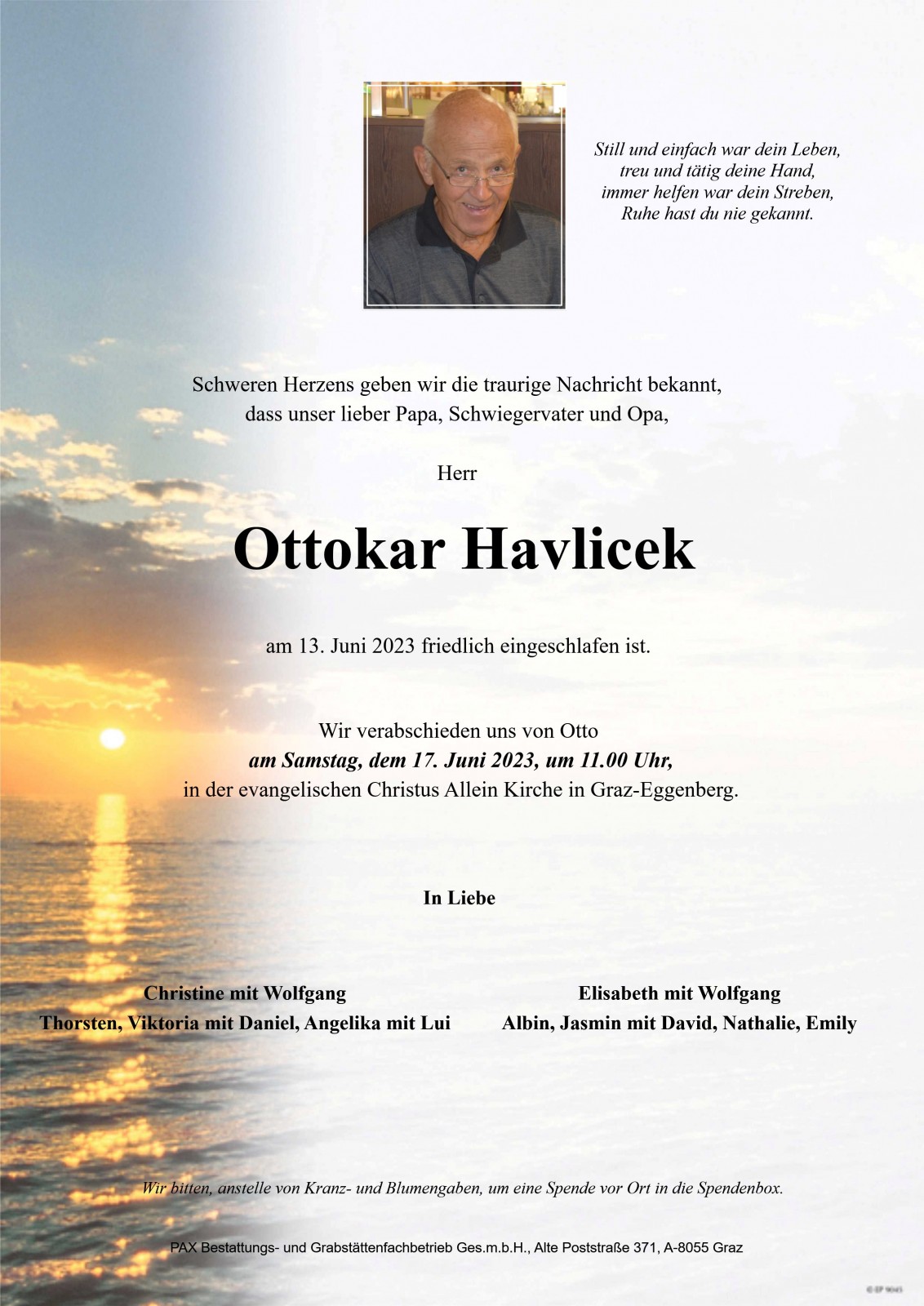 Parte Ottokar Havlicek