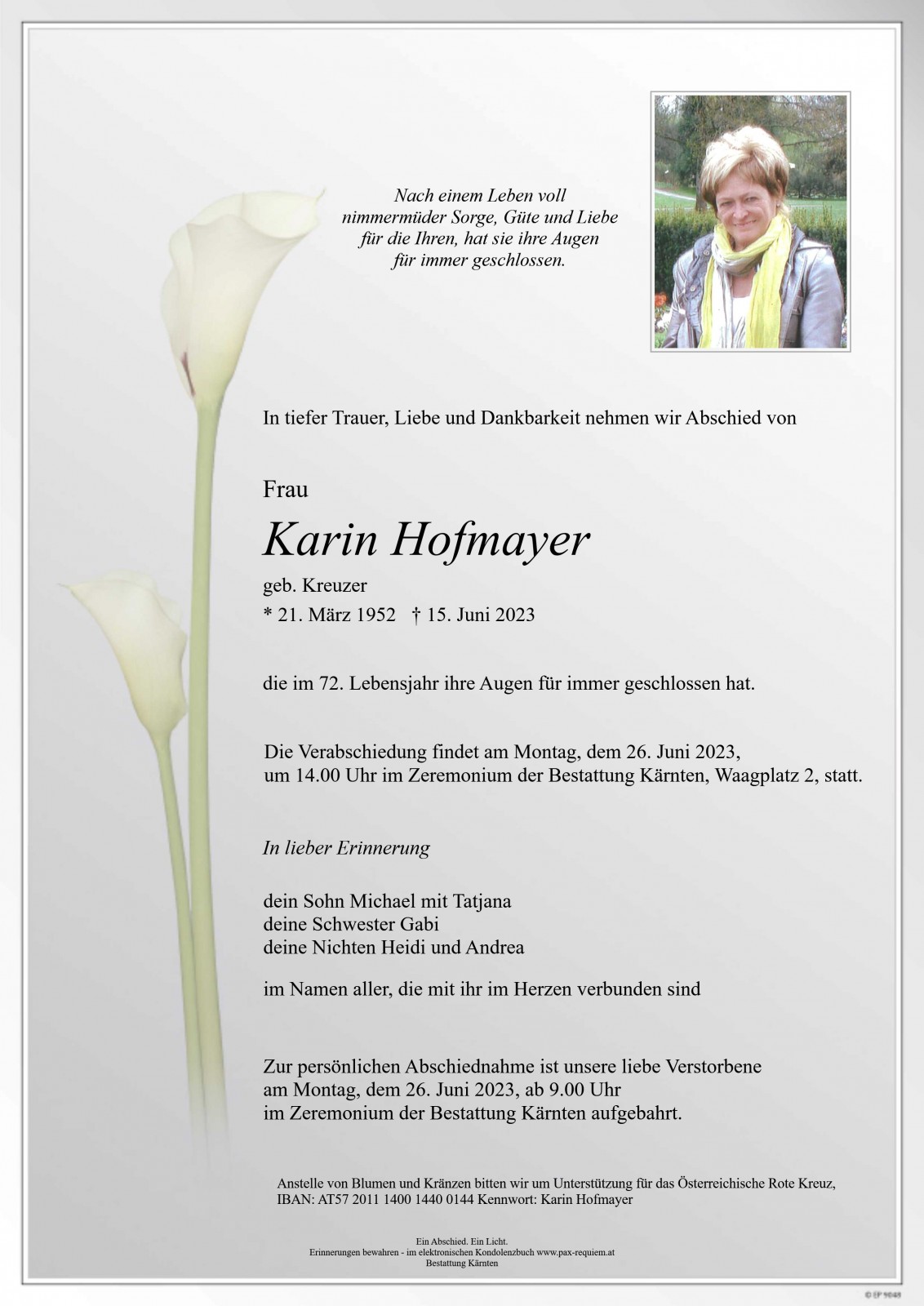 Parte Karin Hofmayer