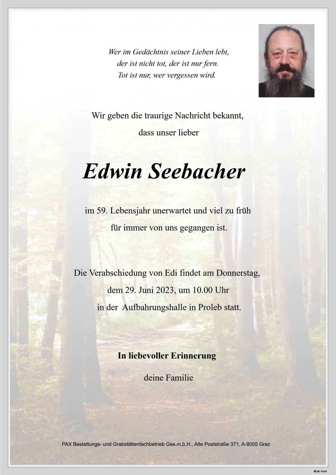 Parte Edwin Seebacher