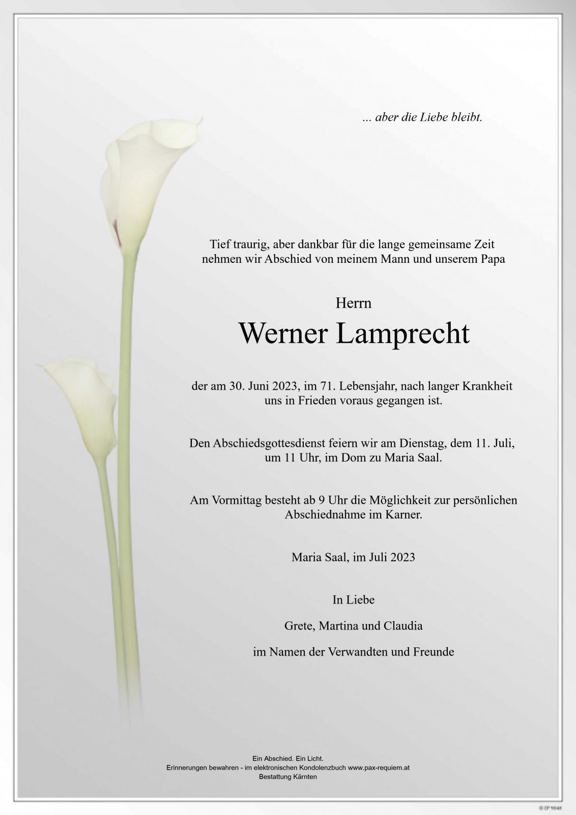 Parte Werner Lamprecht