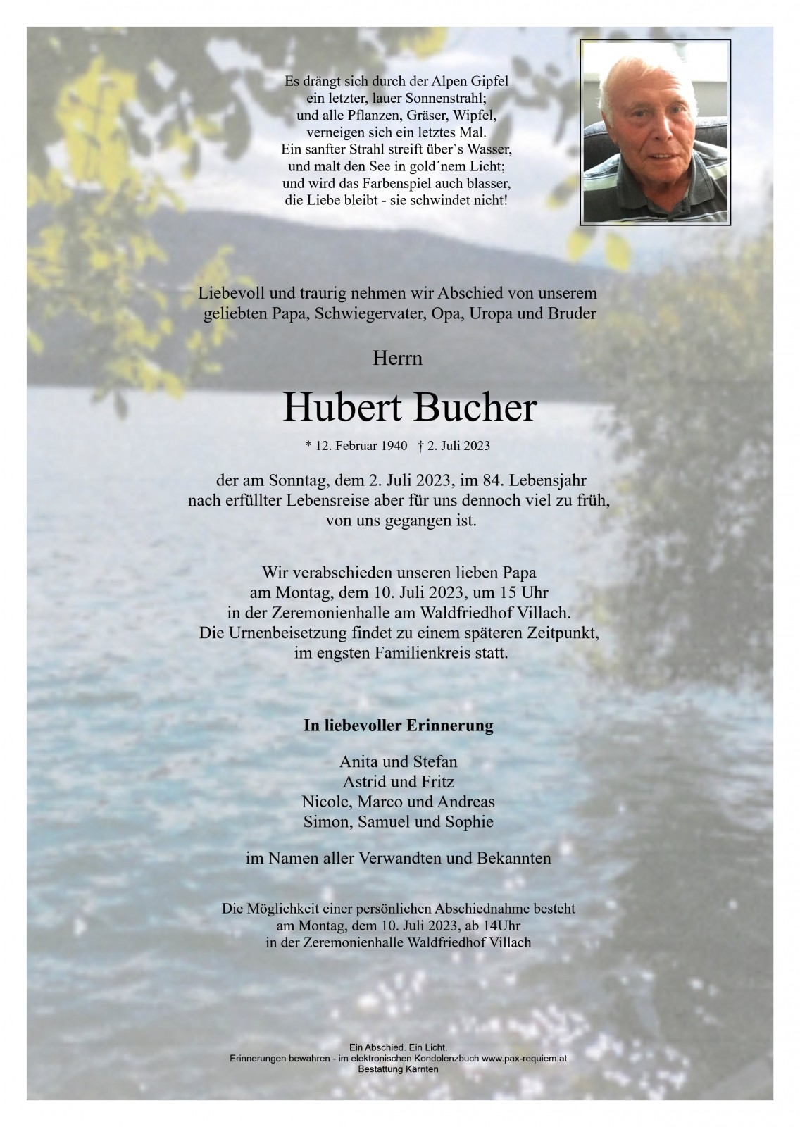 Parte Hubert Bucher