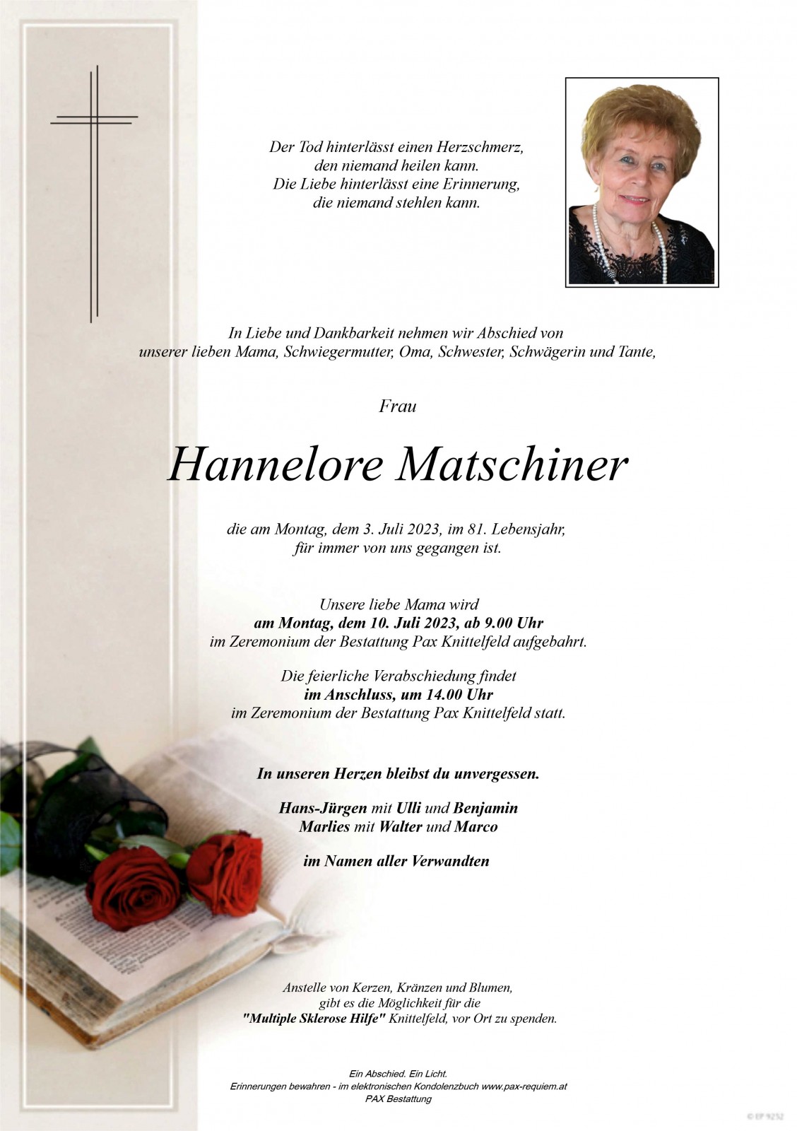 Parte Hannelore Matschiner