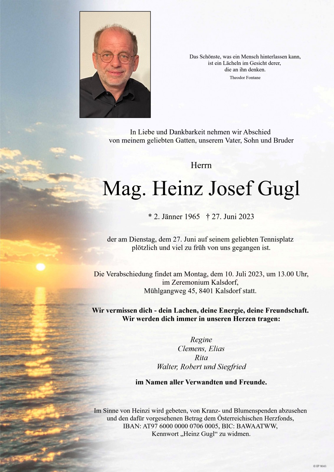 Parte Heinz Josef Gugl