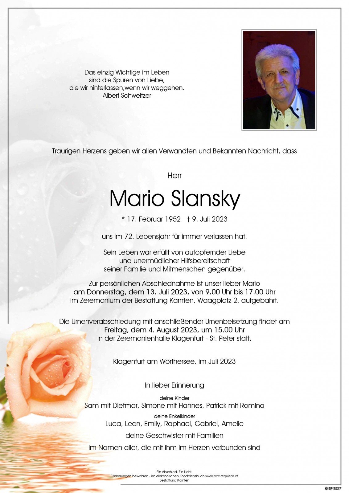 Parte Mario Slansky