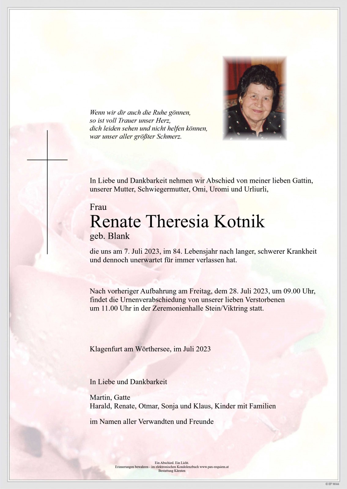 Parte Renate Theresia Kotnik