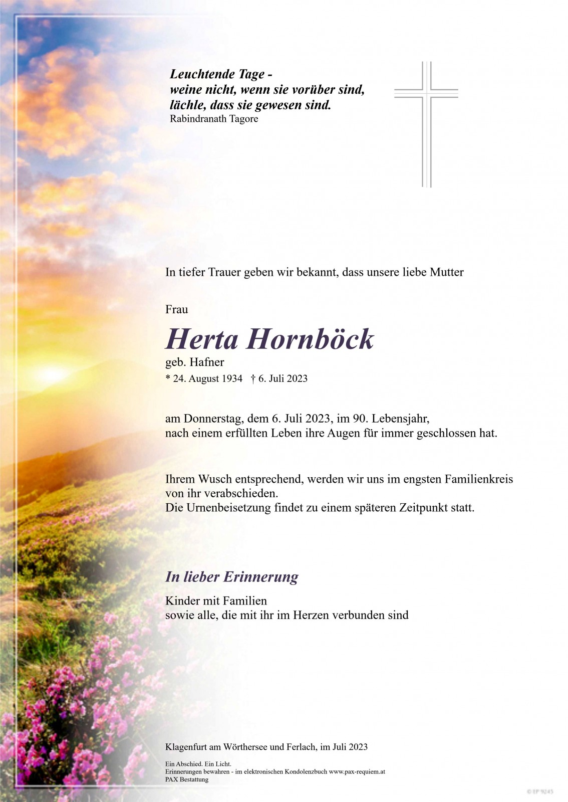 Parte Herta Hornböck