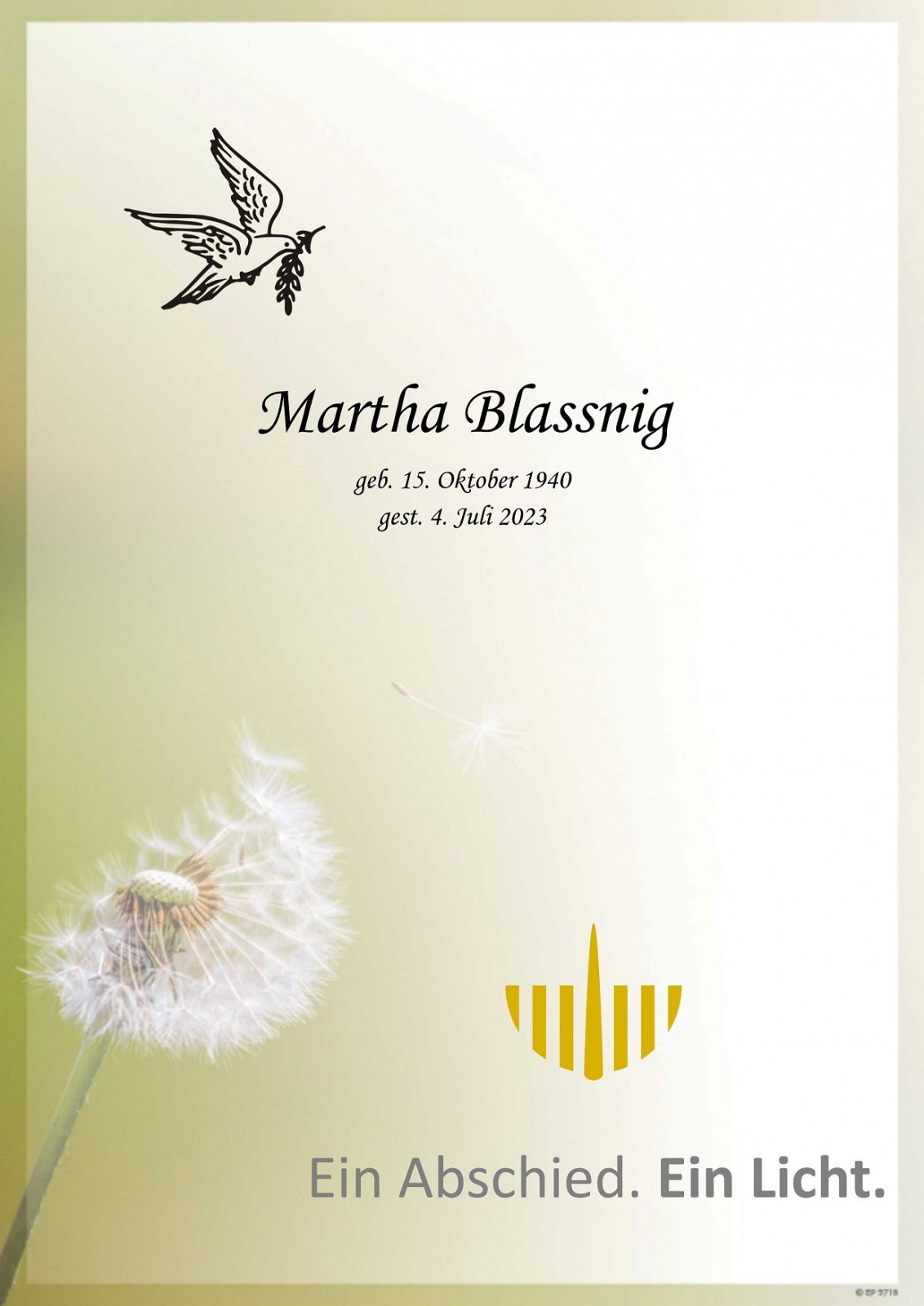 Parte Martha Blassnig