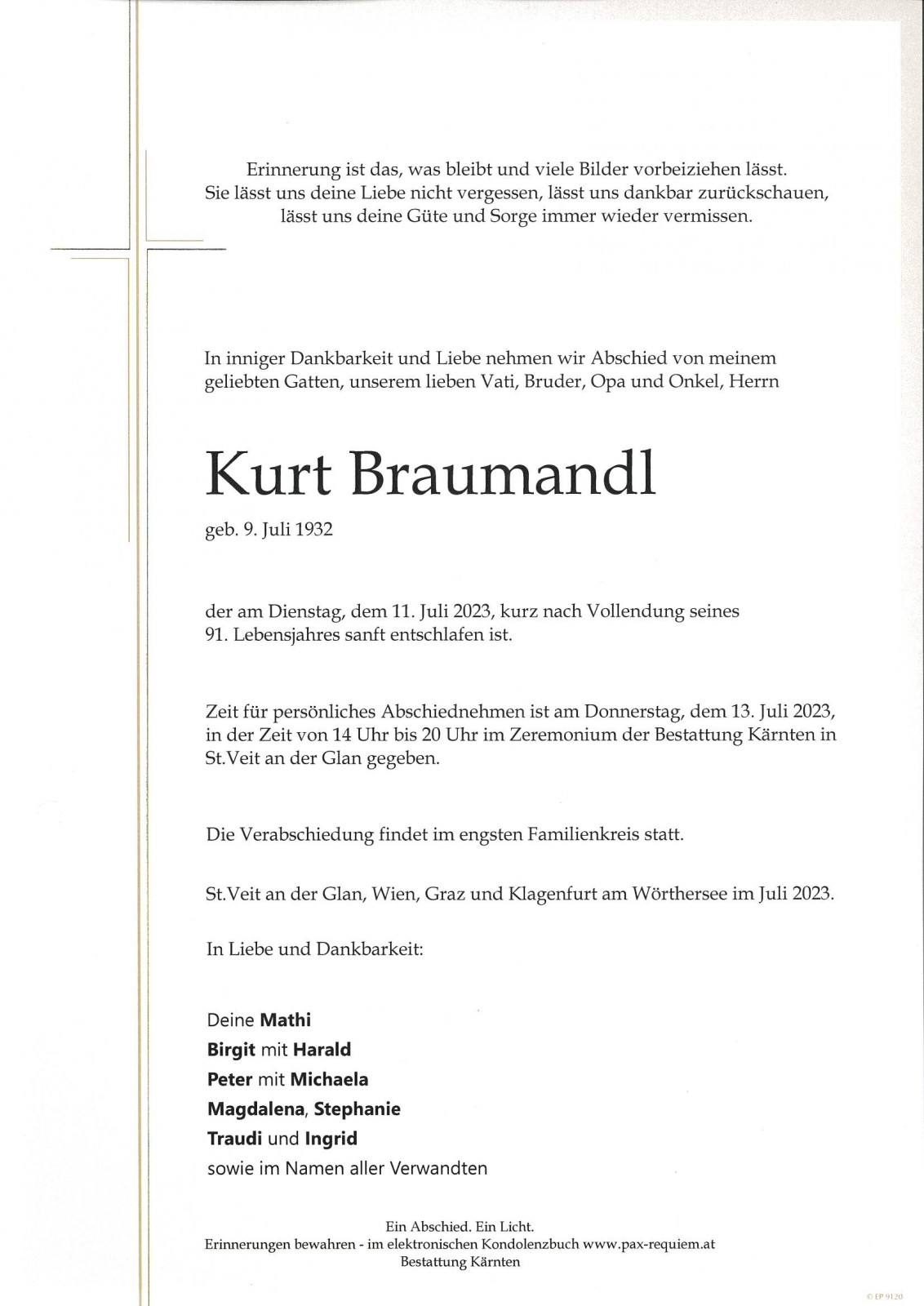 Parte Kurt Braumandl