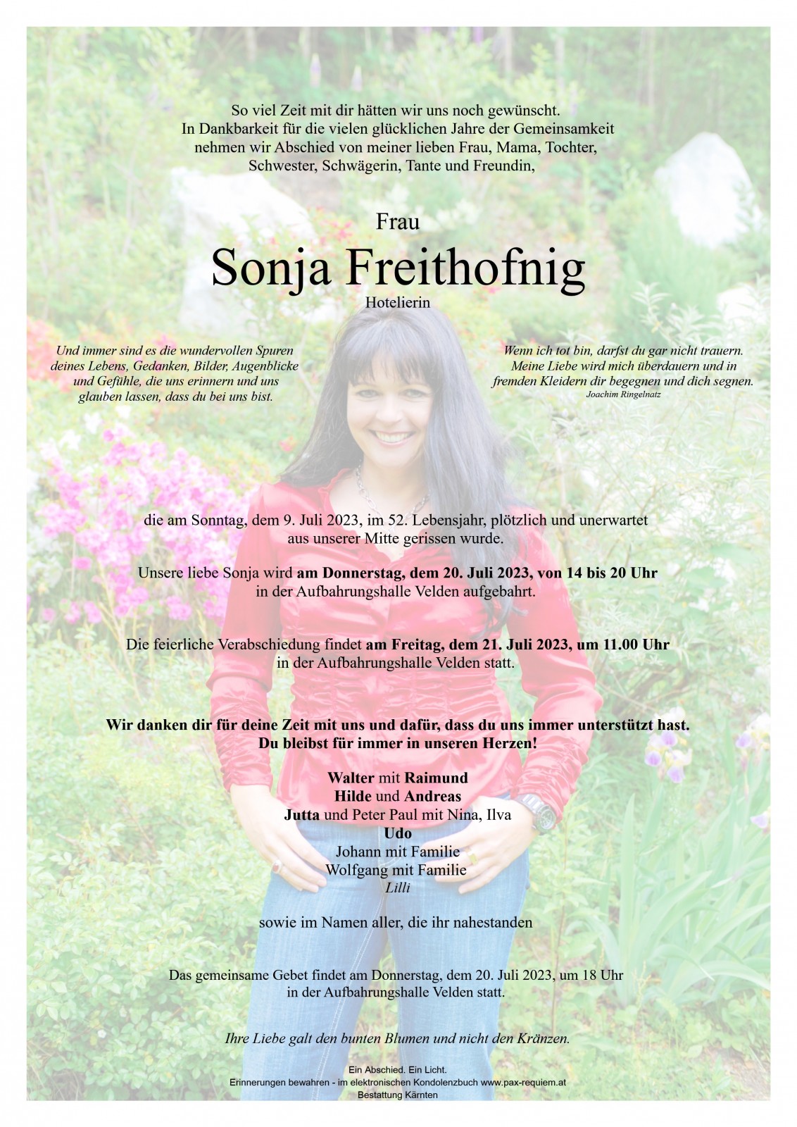 Parte Sonja Freithofnig