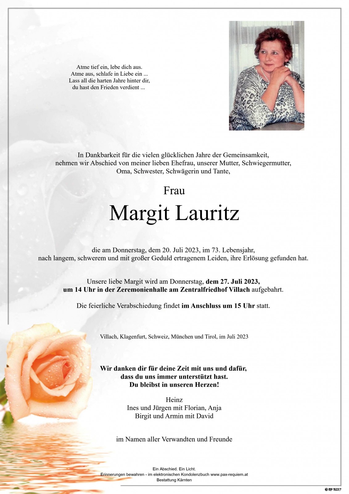 Parte Margit Lauritz