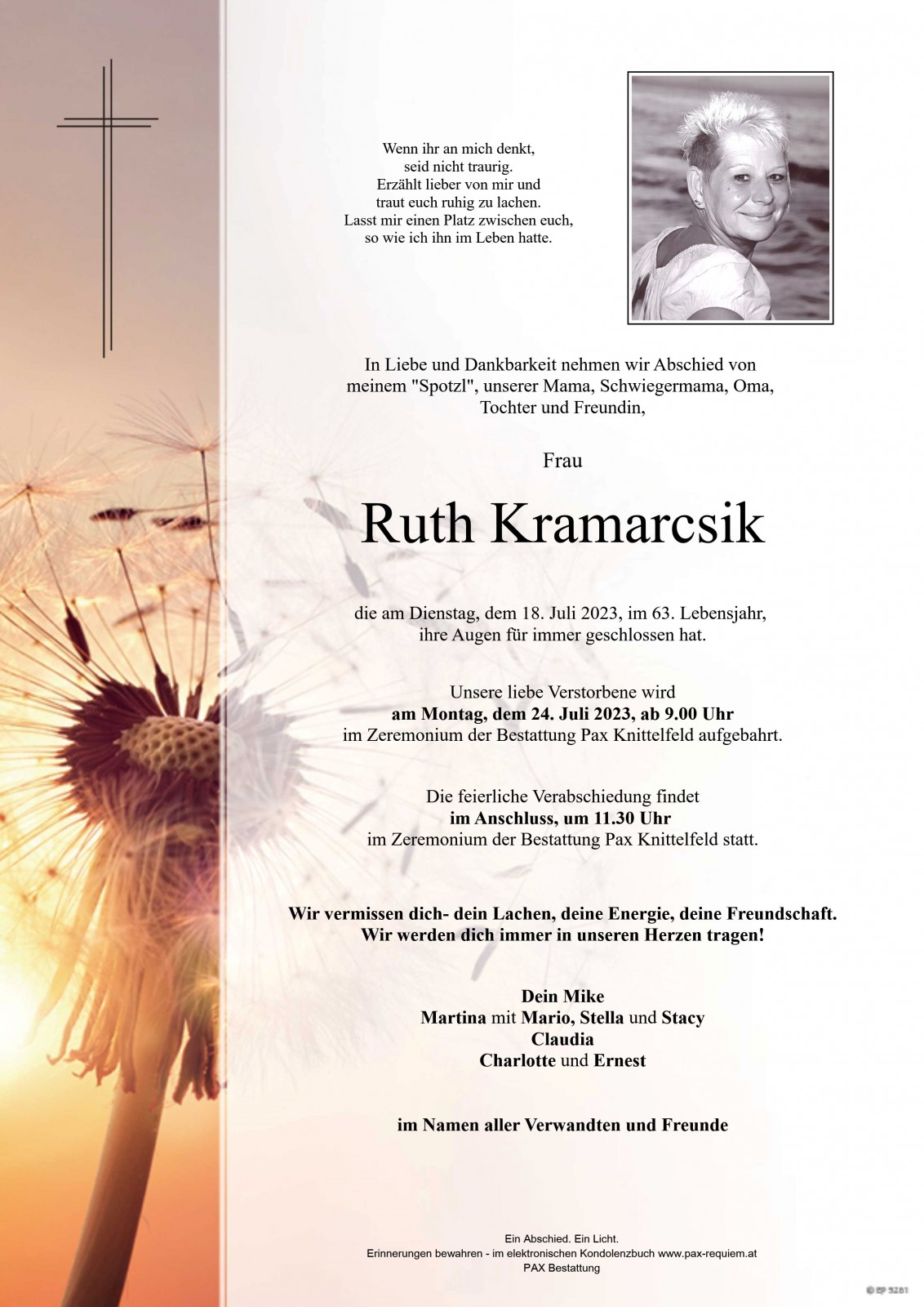 Parte Ruth Kramarcsik