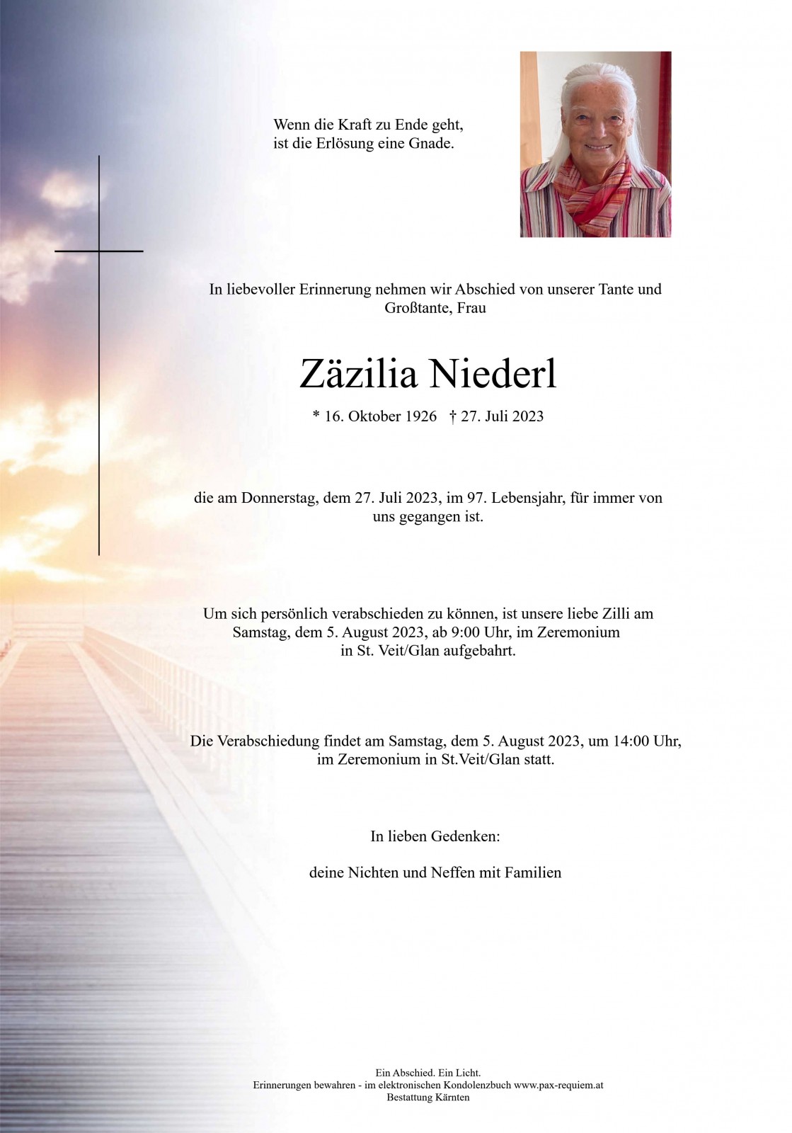 Parte Zäzilia Niederl