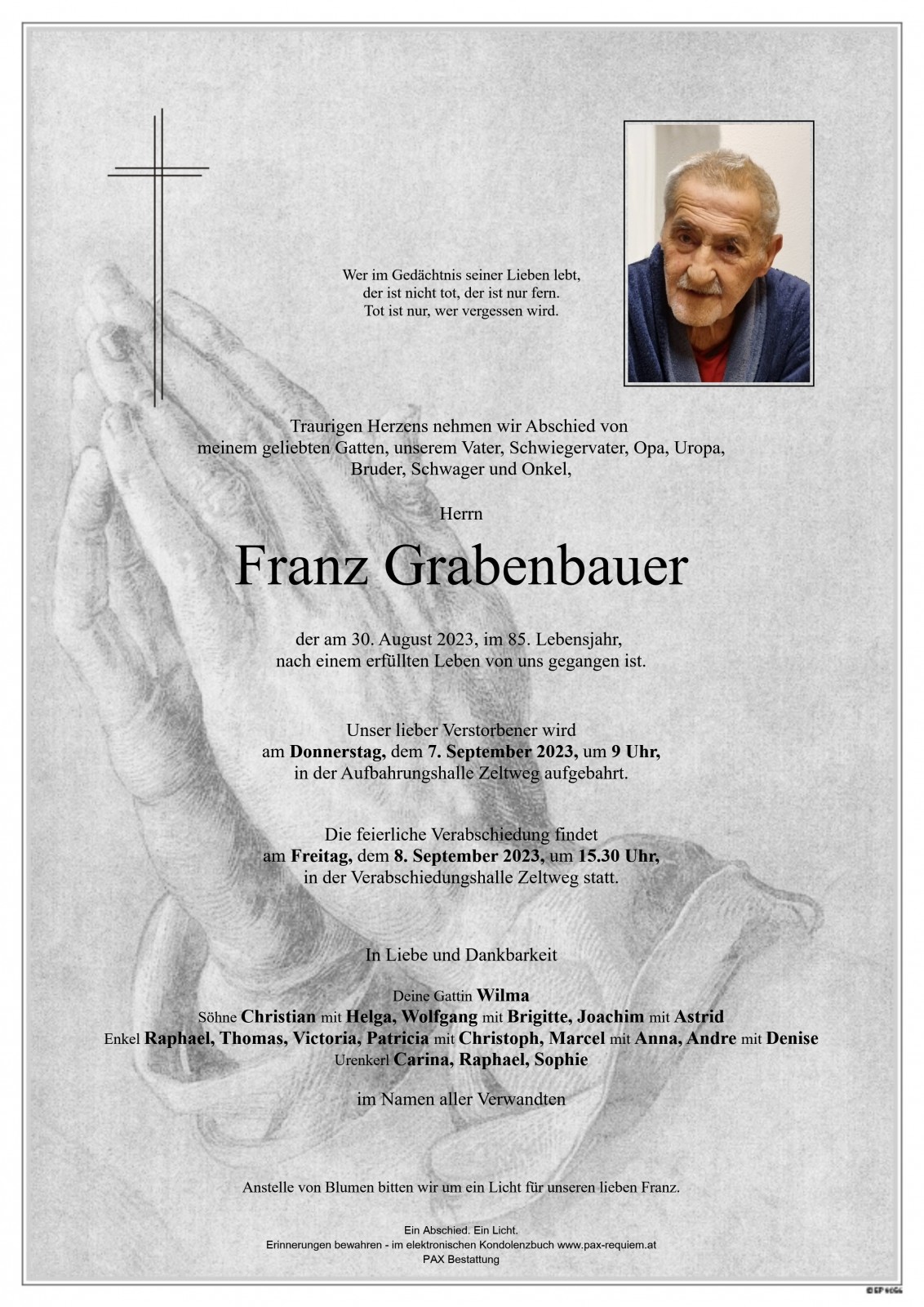 Parte Franz Grabenbauer