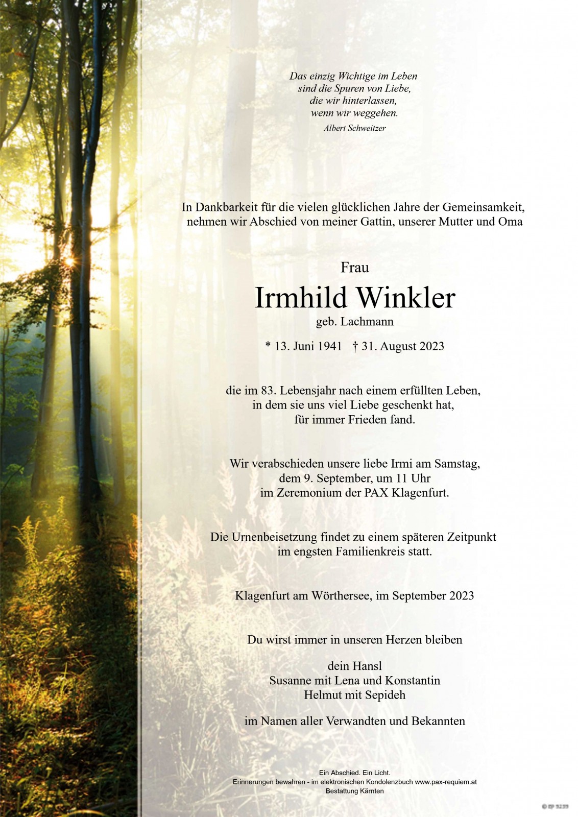 Parte Irmhild Winkler