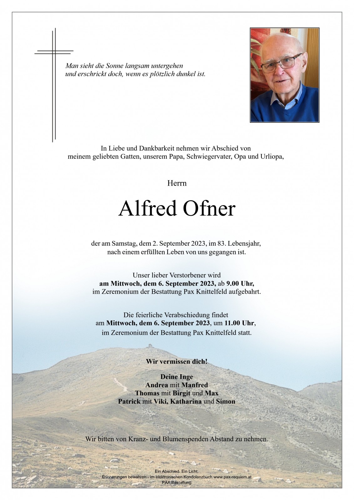 Parte Alfred Ofner