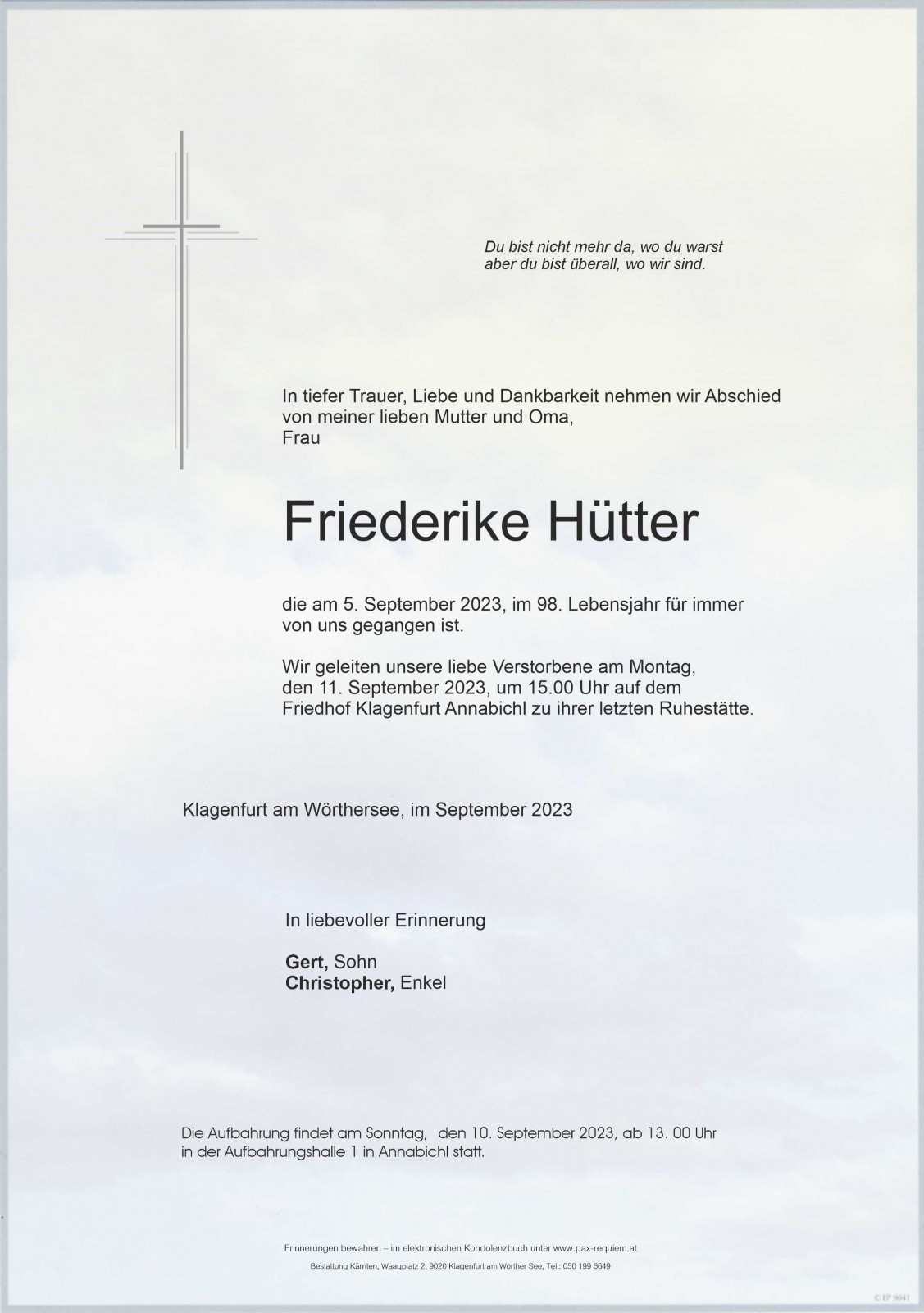 Parte Friederike Hütter