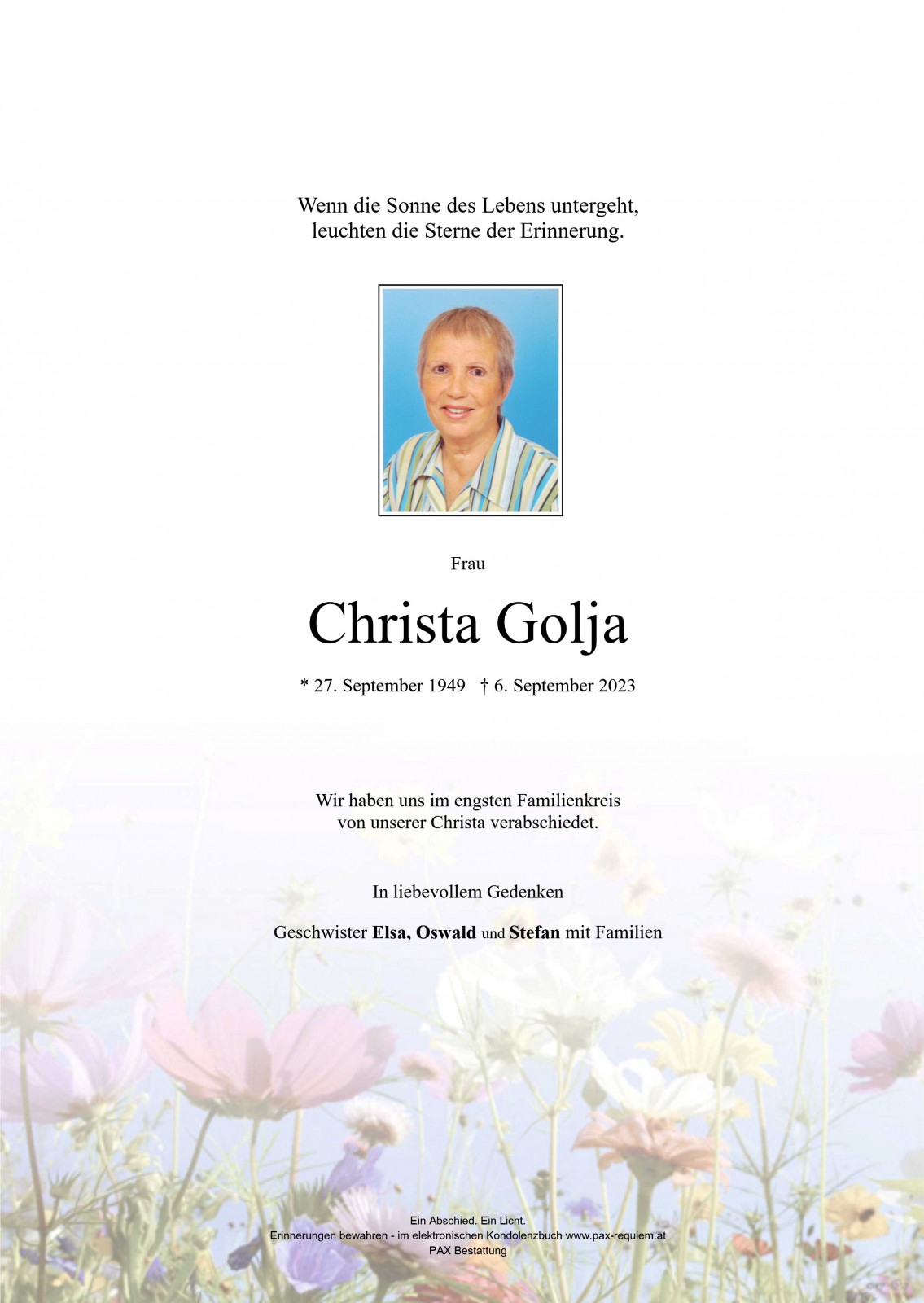 Parte Christa Golja