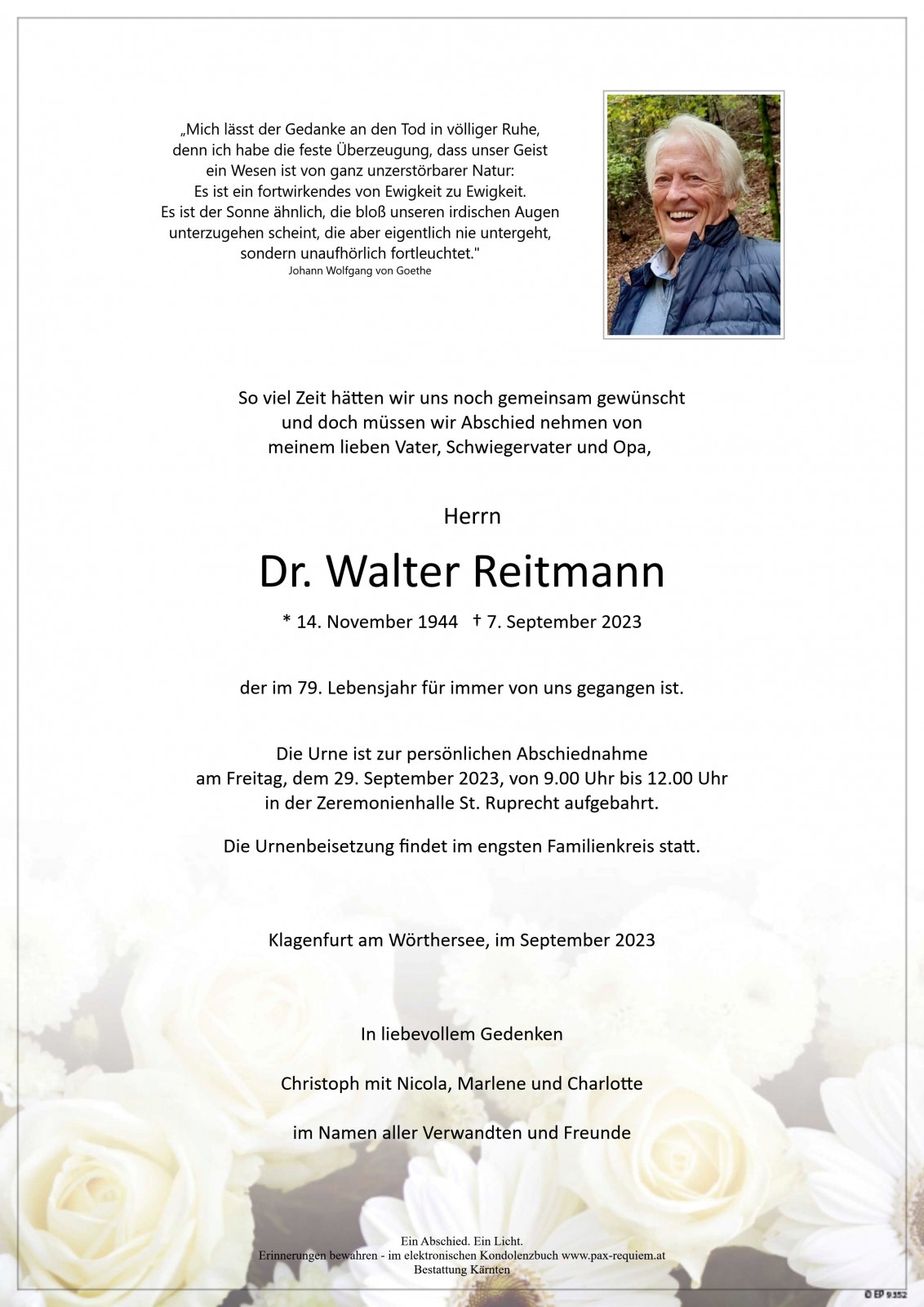 Parte Walter Reitmann