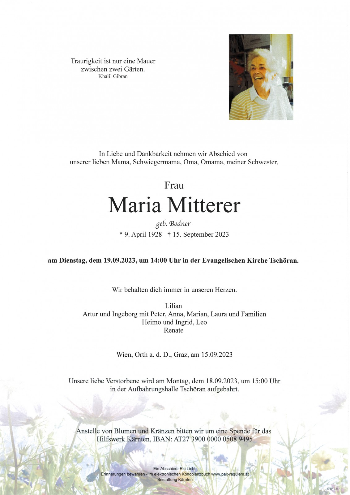 Parte Maria Mitterer