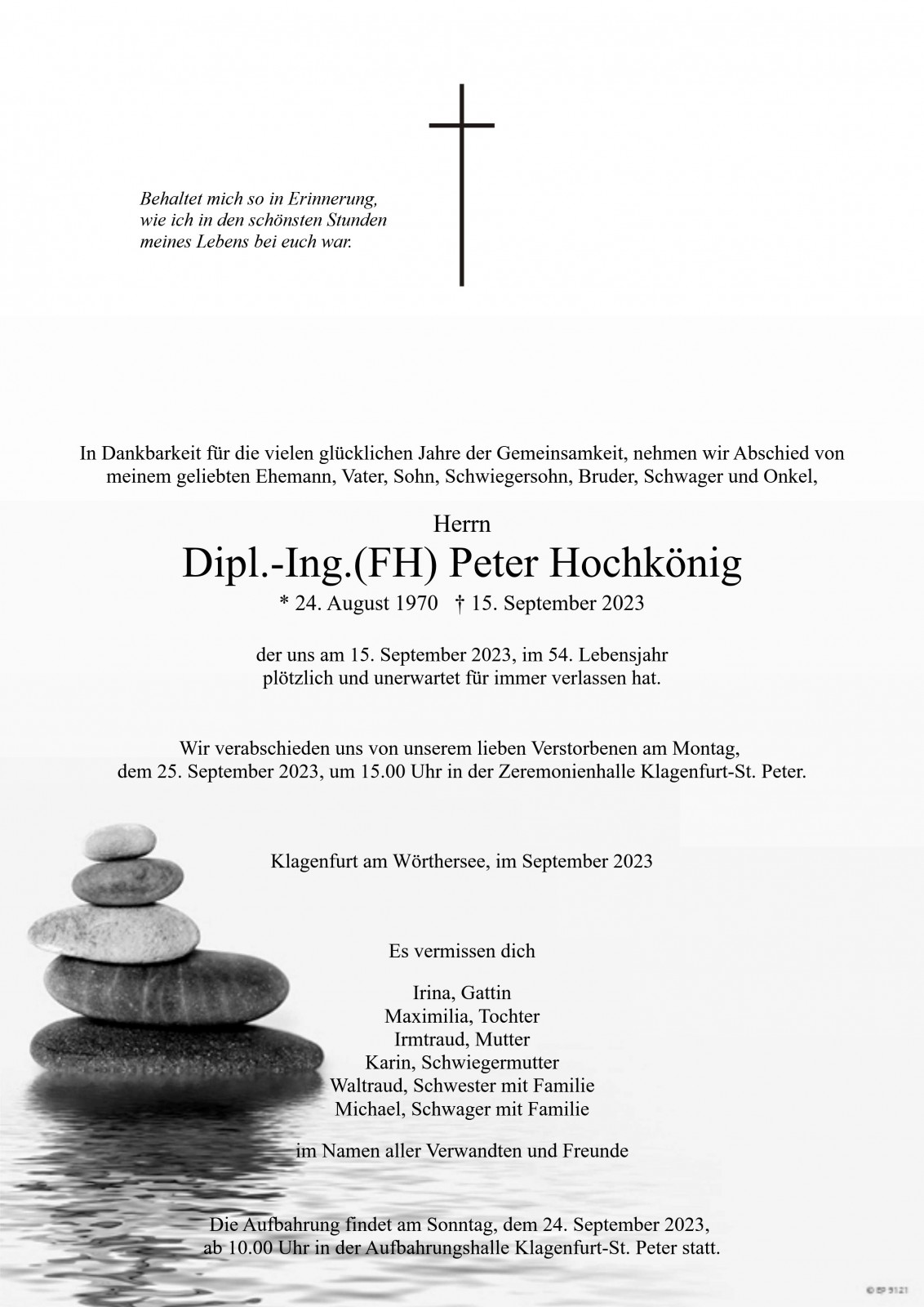 Parte Dipl.-Ing. Peter Hochkönig