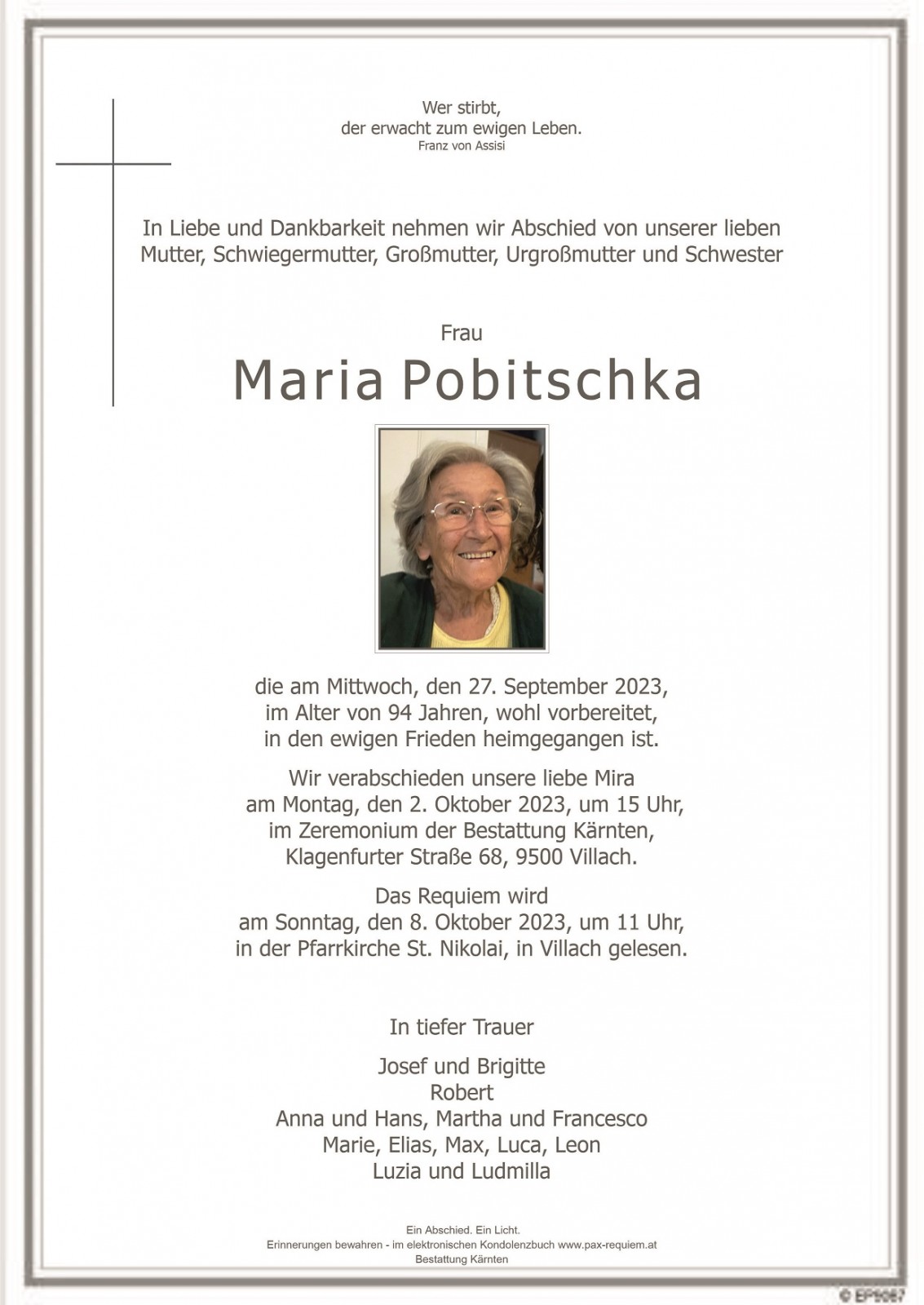 Parte Maria Pobitschka