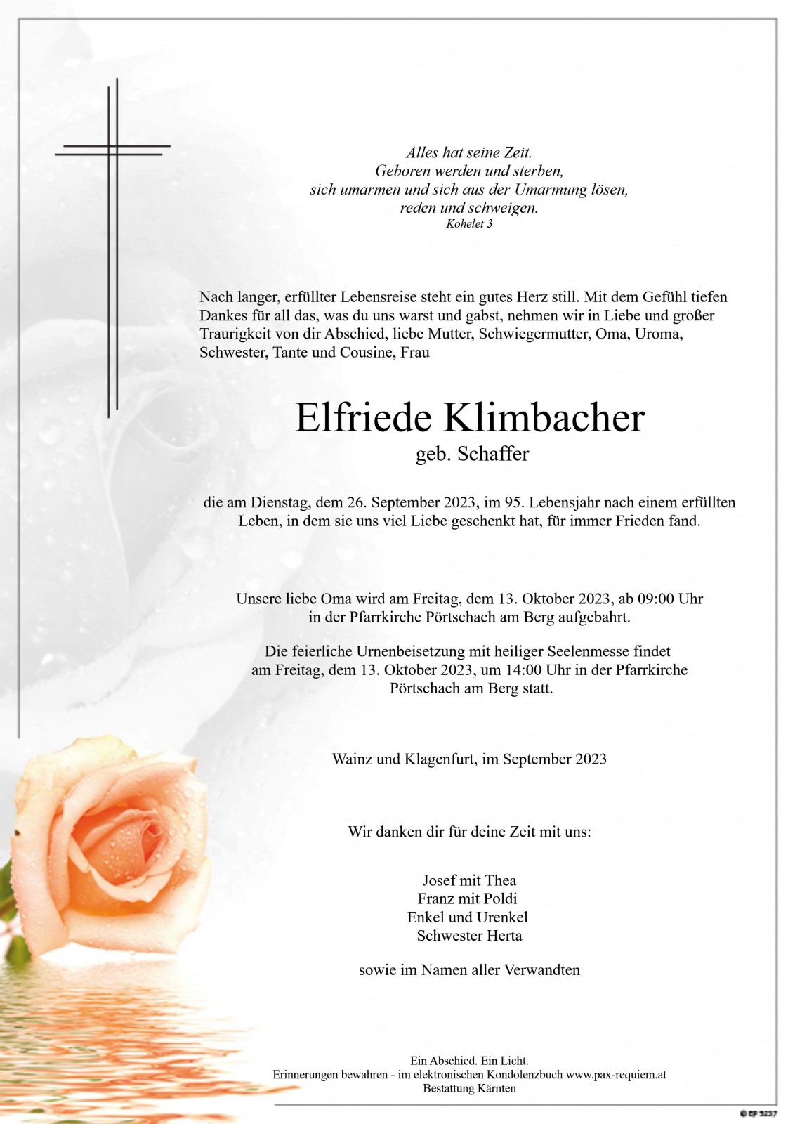 Parte Elfriede Klimbacher