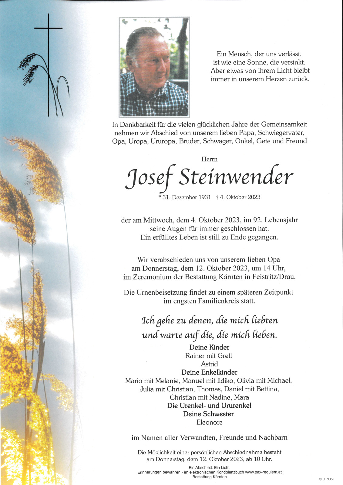 Parte Josef Steinwender