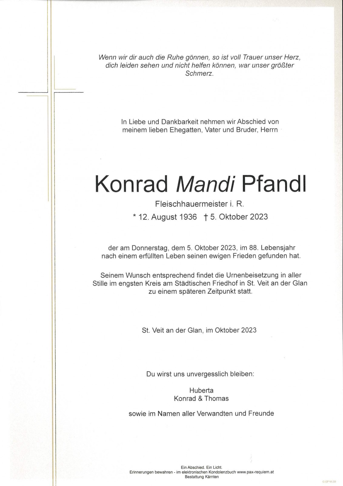 Parte Konrad Mandi Pfandl